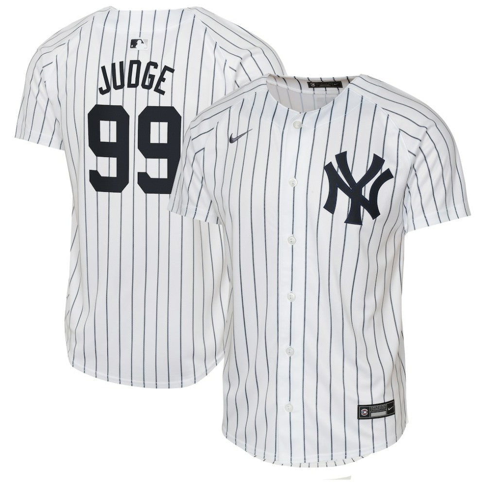 MLB Aaron Judge New York Yankees Nike Youth Home Limited Player Jersey - White