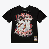 David Ortiz Boston Red Sox Mitchell & Ness Legendary Collage Player T-Shirt - Black T-shirts