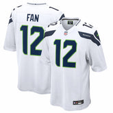 NFL 12s Seattle Seahawks Game Jersey - White