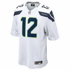 NFL 12s Seattle Seahawks Game Jersey - White