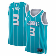 NBA Coby White Charlotte Hornets Jordan Brand Unisex Swingman Jersey - Icon Edition - Teal sale