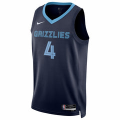 NBA Walter Clayton Jr. Memphis Grizzlies Unisex Swingman Jersey - Icon Edition - Navy