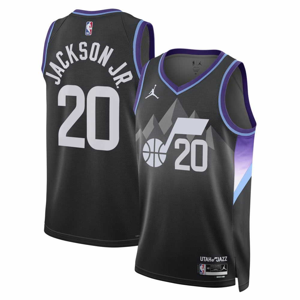 NBA Jaren Jackson Jr. Utah Jazz Jordan Brand Unisex Swingman Jersey - Statement Edition - Black on sale