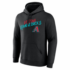 Arizona Diamondbacks Hustle Personalized Name & Number Hoodie - Black Hoodies