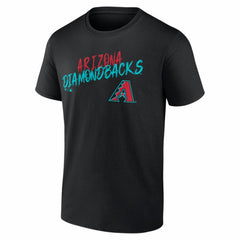 Arizona Diamondbacks Hustle Personalized Name & Number T-Shirt - Black T-shirts