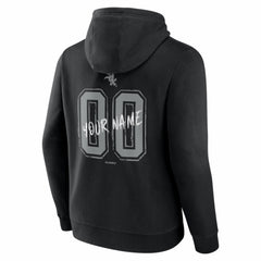Chicago White Sox Hustle Personalized Name & Number Hoodie - Black Hoodies
