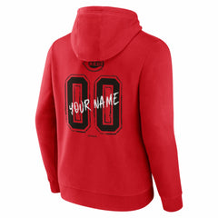 Cincinnati Reds Hustle Personalized Name & Number Hoodie - Red Hoodies