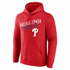 Philadelphia Phillies Hustle Personalized Name & Number Hoodie - Red Hoodies