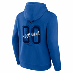 Toronto Blue Jays Hustle Personalized Name & Number Hoodie - Royal Hoodies
