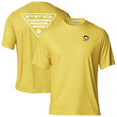 NHL Pittsburgh Penguins Columbia PFG Terminal Tackle Omni-Shade T-Shirt - Gold