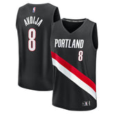 NBA Deni Avdija Portland Trail Blazers Fast Break Replica Jersey - Icon Edition - Black