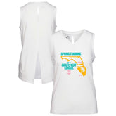 Minnesota Twins Levelwear Women's 2026 Spring Training Paisley Ball Bold Tank - White Tanks