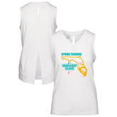 Baltimore Orioles Levelwear Women's 2026 Spring Training Paisley Ball Bold Tank - White Tanks