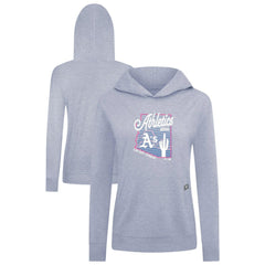 Athletics Levelwear Women's Relay Spring Training Sunrise Bold Hoodie - Light Blue Hoodies