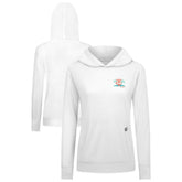 Minnesota Twins Levelwear Women's Relay Spring Break Panoramic Bold Hoodie - White Hoodies