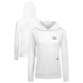 New York Yankees Levelwear Women's Relay Spring Break Panoramic Bold Hoodie - White Hoodies