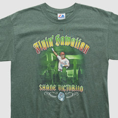 Philadelphia Phillies Majestic 2010s T-shirt - Green - M by Fanatics Real Vintage T-shirts