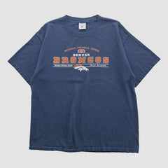 Denver Broncos NFL 2000s T-shirt Navy Vintage