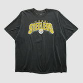 Pittsburgh Steelers Reebok 2000s T-shirt Black Vintage