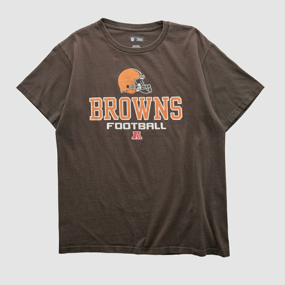 Cleveland Browns NFL 2010s T-shirt Brown Vintage
