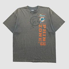 Miami Dolphins NFL 2010s T-shirt Dark Heather Gray Vintage