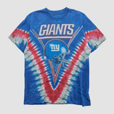 New York Giants Majestic 2000s T-shirt Blue Vintage