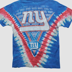 New York Giants Majestic 2000s T-shirt Blue Vintage