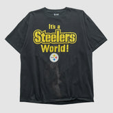 Pittsburgh Steelers NFL 2010s T-shirt Black Vintage