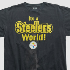 Pittsburgh Steelers NFL 2010s T-shirt Black Vintage