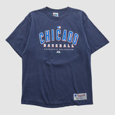 Chicago Cubs Majestic 2000s T-shirt - Navy - M by Fanatics Real Vintage T-shirts