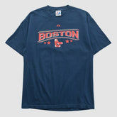 Boston Red Sox Majestic 2007 T-shirt - Navy - M by Fanatics Real Vintage T-shirts