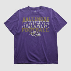 Baltimore Ravens NFL 2010s T-shirt Purple Vintage