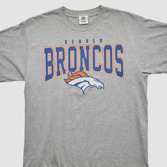 Denver Broncos NFL 2010s T-shirt Heather Gray Vintage