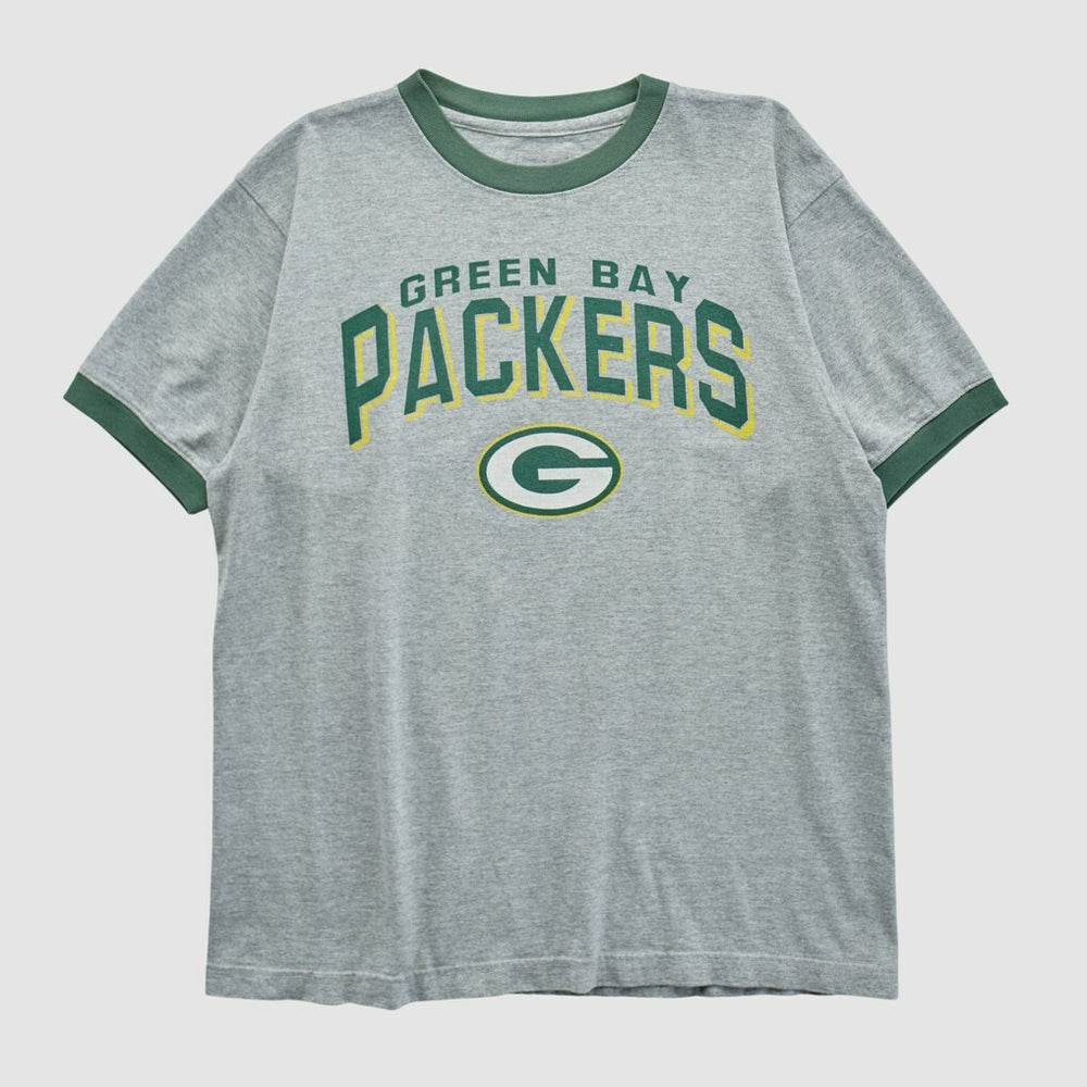 Green Bay Packers Reebok 2000s T-shirt Heather Gray Vintage
