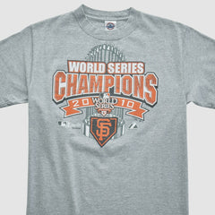 San Francisco Giants Delta 2010 T-shirt - Heather Gray - S by Fanatics Real Vintage T-shirts