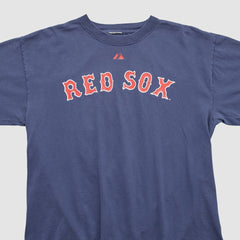 Boston Red Sox 2000s T-shirt - Navy - S by Fanatics Real Vintage T-shirts