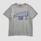 New York Giants NFL 2007 T-shirt Heather Gray Vintage
