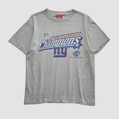 New York Giants NFL 2007 T-shirt Heather Gray Vintage