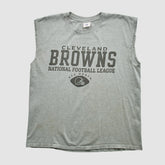 Cleveland Browns NFL 2000s Tank Heather Gray Vintage
