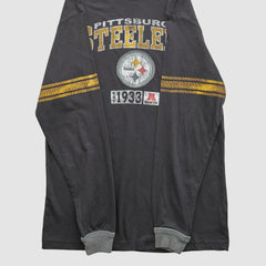 Pittsburgh Steelers NFL 2010s Long Sleeve T-shirt Black Vintage