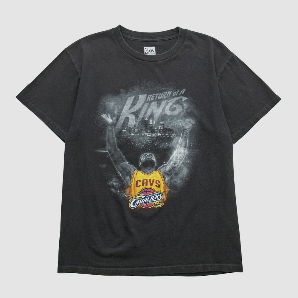 Cleveland Cavaliers Majestic 2010s T-shirt Black Vintage