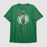 Boston Celtics Majestic 2000s T-shirt Green Vintage