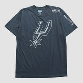 San Antonio Spurs Reebok 2000s T-shirt Black Vintage