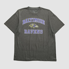 Baltimore Ravens NFL 2010s T-shirt Dark Heather Gray Vintage