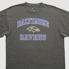Baltimore Ravens NFL 2010s T-shirt Dark Heather Gray Vintage