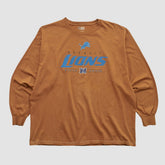 Detroit Lions NFL 2000s Long Sleeve T-shirt Clay Vintage