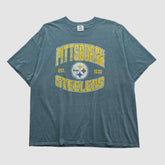 Pittsburgh Steelers NFL 2010s T-shirt Teal Vintage
