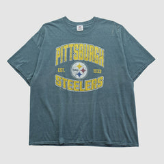 Pittsburgh Steelers NFL 2010s T-shirt Teal Vintage