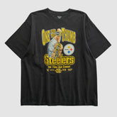 Pittsburgh Steelers Reebok 2006 T-shirt Black Vintage