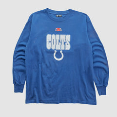 Indianapolis Colts NFL 2010s Long Sleeve T-shirt Blue Vintage